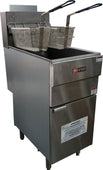 Pro-Kitchen - Gas Deep Fryer - 120k BTU, 45lbs - GF120N