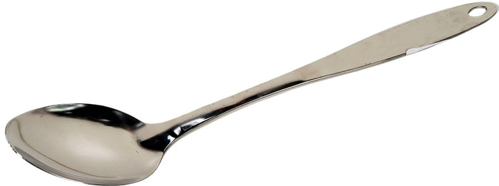 Oval Shaped Handle Metal Spoon