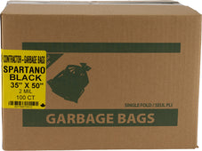 Spartano - Contractor - Garbage Bags - 2 ml - Black - 35