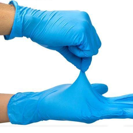 Advance Care - Nitrile Gloves Exam - Blue - Medium