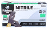 Rhino - NX9 - Black Nitrile Gloves - PF - Extra Large - 900XL