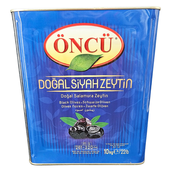 CLR - Oncu - Black Whole Olives with pits - M-S - 10kg
