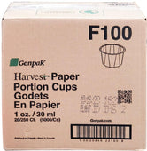 Genpak - Portion Cups - Paper - 1oz - F100