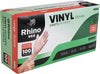 Rhino - VC4 - Clear Vinyl Gloves - Large - 400L