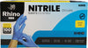 Rhino - NB6 - Blue Nitrile Gloves - Small - 600S