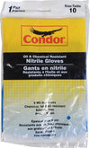 Nitrile Dishwashing Gloves - Green/Blue - XL