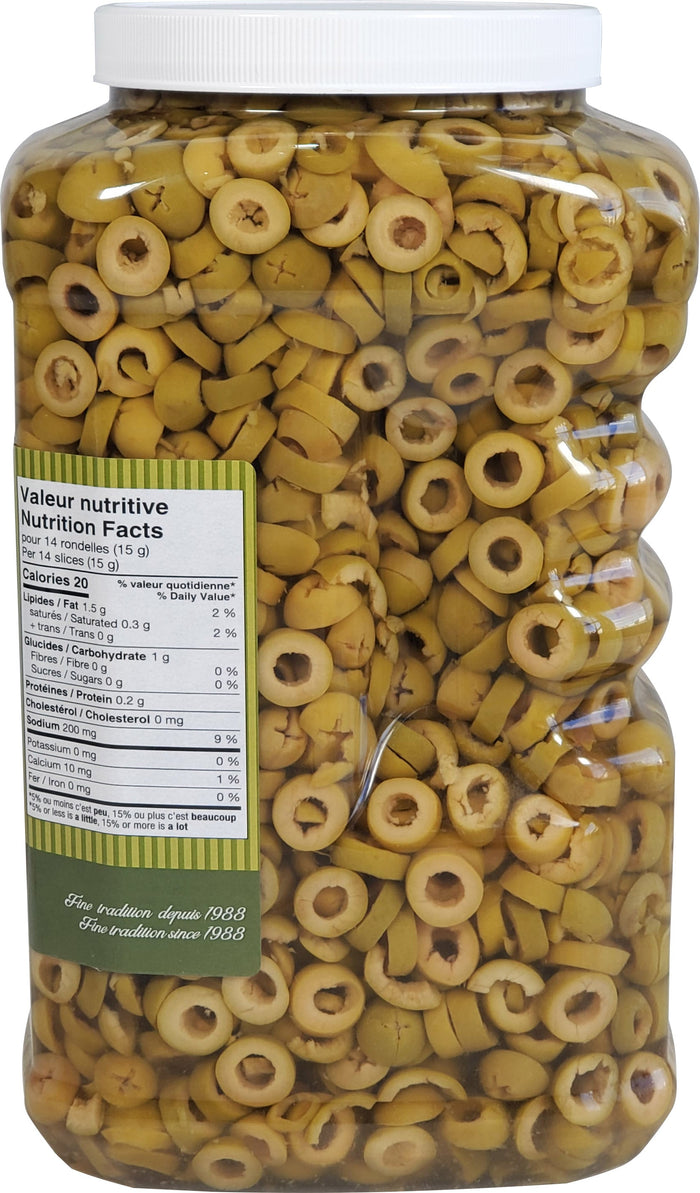 Cibona - Green Olives - Sliced