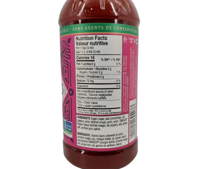 CLR - Tabasco - Sweet & Spicy - Pepper Sauce
