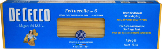 CLR - DeCecco - Pasta - Fettuccine (Fettuccelle) - #6
