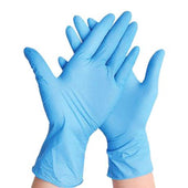 Rhino/Intco- NB6 - Blue Nitrile Gloves - Small - 600S