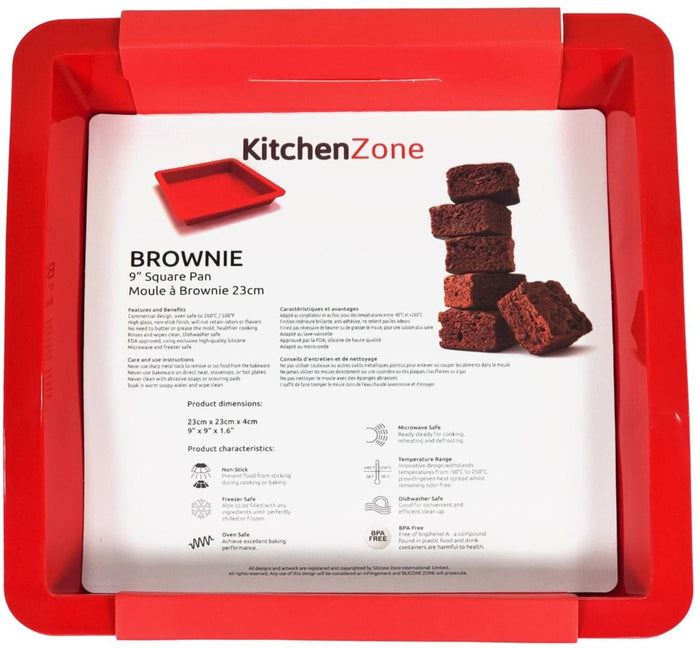 Siliconezone - Square Cake Pan