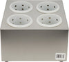 Pro-Kitchen - Cutlery Organizer - 4 Slot w/ Plastic Holders