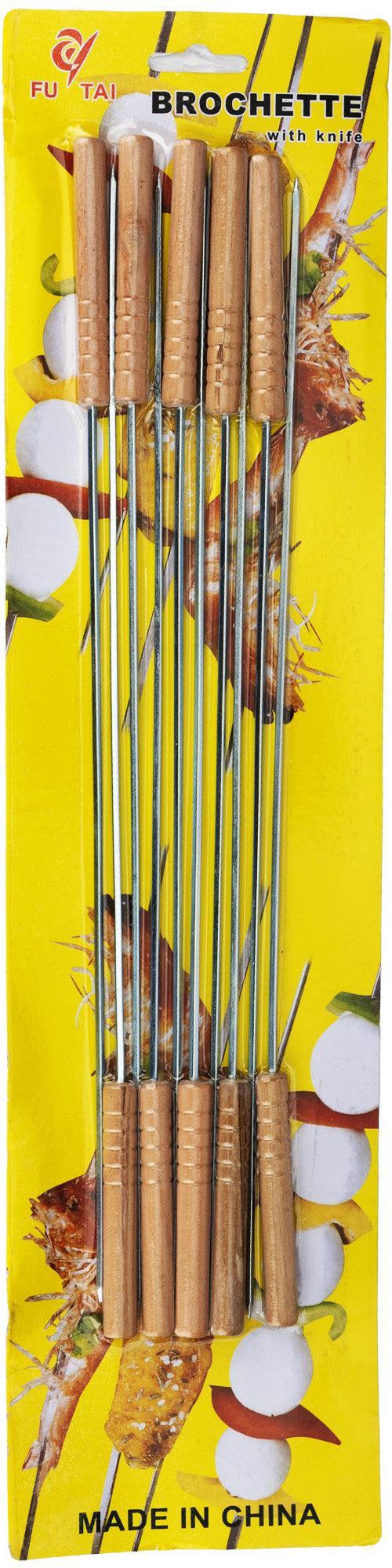 BBQ Skewers - SS Round (40x1 cm)