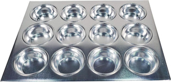 CLR - Kesgi - 12 Cups Aluminum Muffin Pans - DISCONTINUED