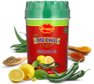 Shezan - Lime & Chilli Pickle in Oil - 1kg