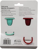Luciano - 2-pc Silicone Bottle Stopper - DISCONTINUED