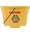 Spartano - 27L Mop Bucket with Down Press Wringer - Yellow - 4939