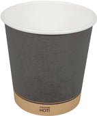 Morning Dew - 24 oz Paper Soup Container - Ebony Print - 24SCE