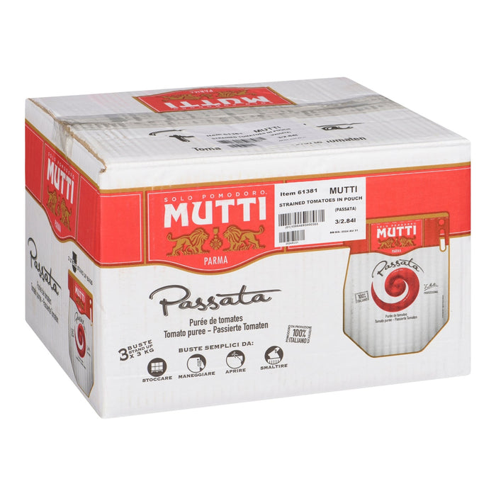 Mutti - Strained Tomatoes - Passata - Pouch - 3kg