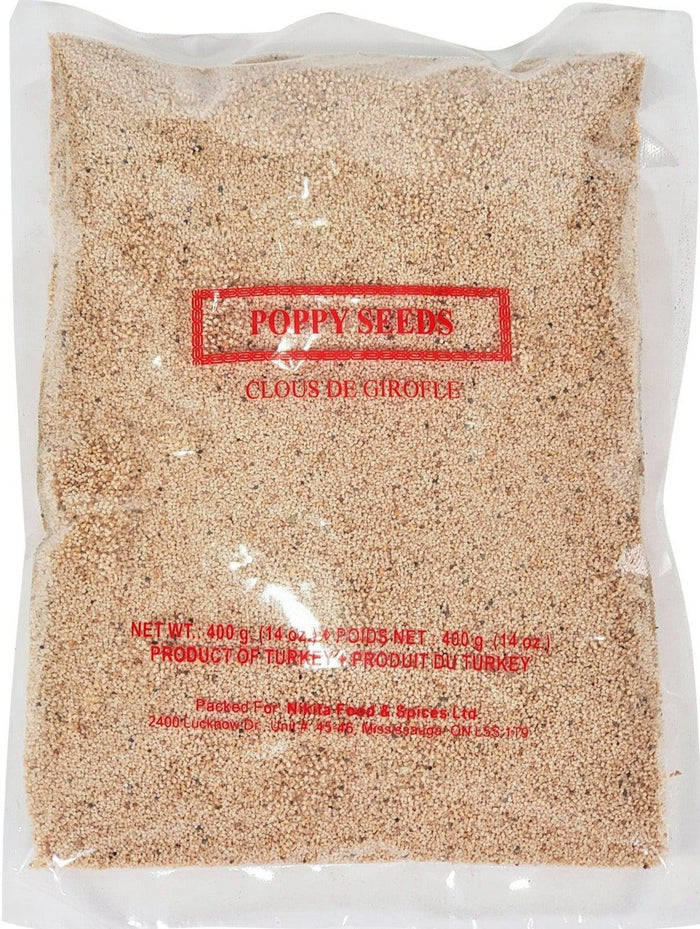 Nikita - Poppy Seeds - White