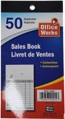 Office Works - 50-ct Duplicate Sales Book - 20455