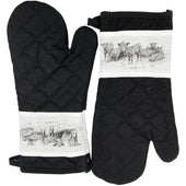 Oven Mitt - Cotton - Farm (1 pair) - QF002Farm