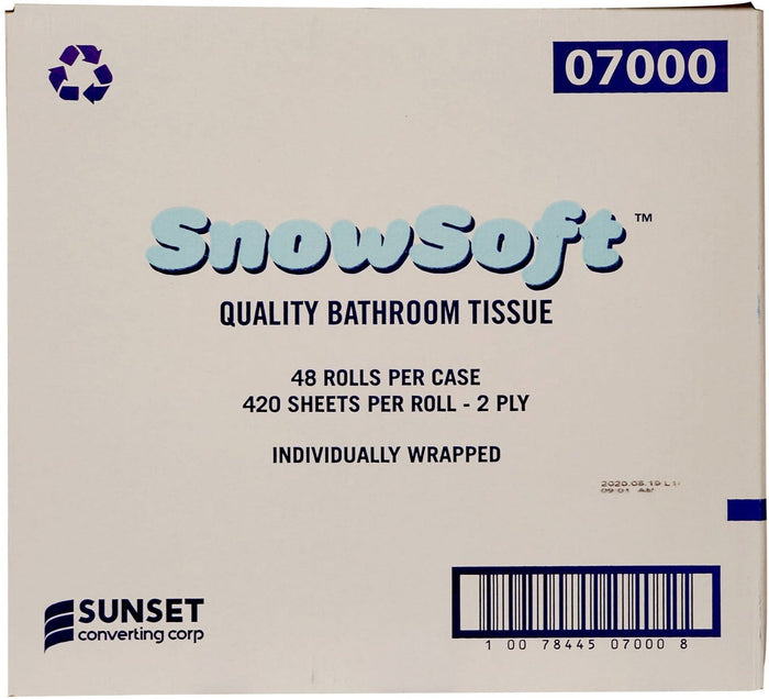 Snow Soft 7000 - Bathroom Tissue ind. Wrapped
