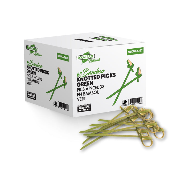 Eco-Craze - Bamboo Knot Pick - 6