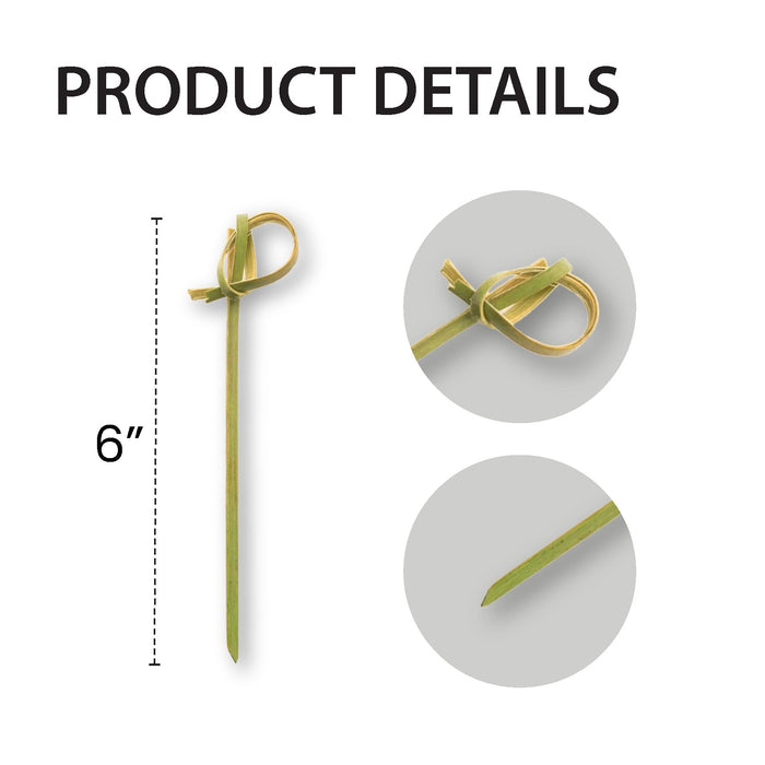 Eco-Craze - Bamboo Knot Pick - 6