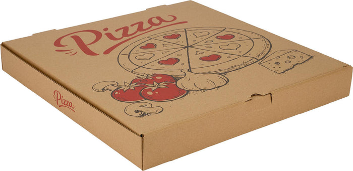 Printed Kraft Pizza Box - 16