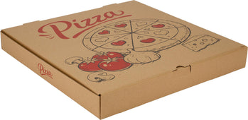 Printed Kraft Pizza Box - 16