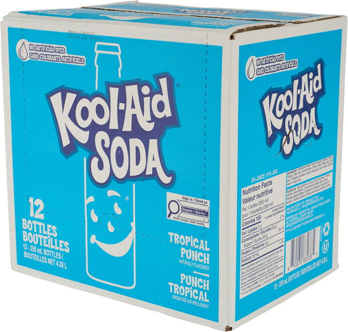 Kool-Aid -  Tropical Punch - Glass Bottle