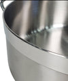 Pro-Kitchen/Kesgi - 26x9cm Sauce Pot - SS w/2 Handles & Lid
