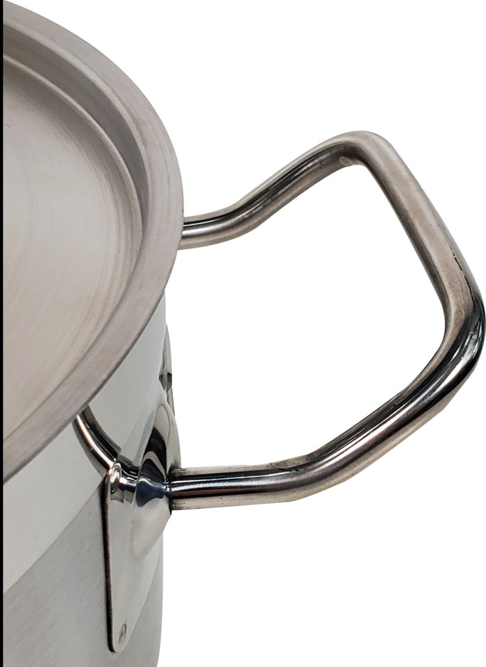 Pro-Kitchen/Kesgi - 30x10.5cm Sauce Pot - SS w/2 Handles & Lid