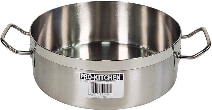 Pro-Kitchen/Kesgi - 30x10.5cm Sauce Pot - SS w/2 Handles & Lid