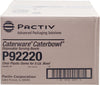 Pactiv - Clear Plastic Dome Lid - 10 lb Bowl - P92230