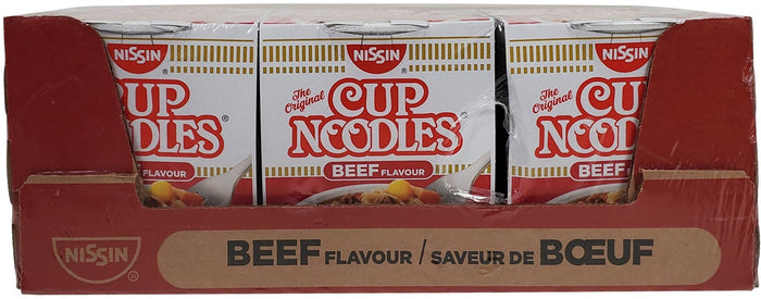 Nissin - Noodles - Beef Flavor - in Cup