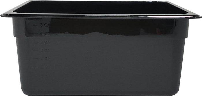 Poly Pan Black - 1/2 x 6