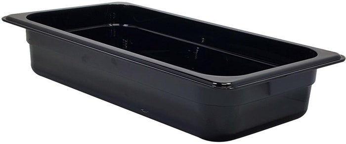 Poly Pan Black - 1/3 x 2.5