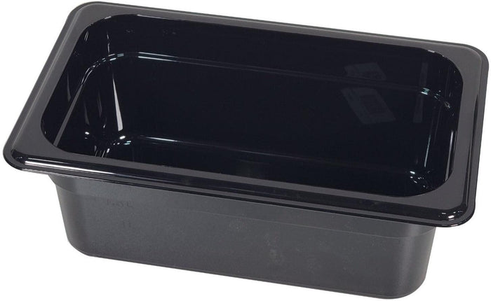 Poly Pan Black - 1/4 x 4