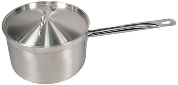 Pro-Kitchen - 24x14cm Sauce Pan & Lid SS - Long Handle