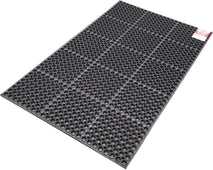 Pro-Kitchen - Black Rubber Anti-Fatigue Mat Heavy Duty 36