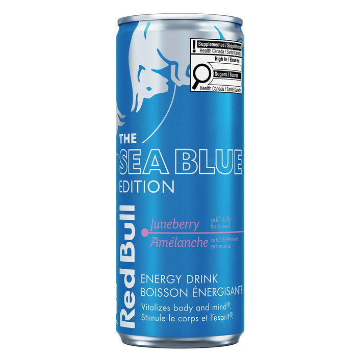 Red Bull - The Sea Blue Edition - Cans