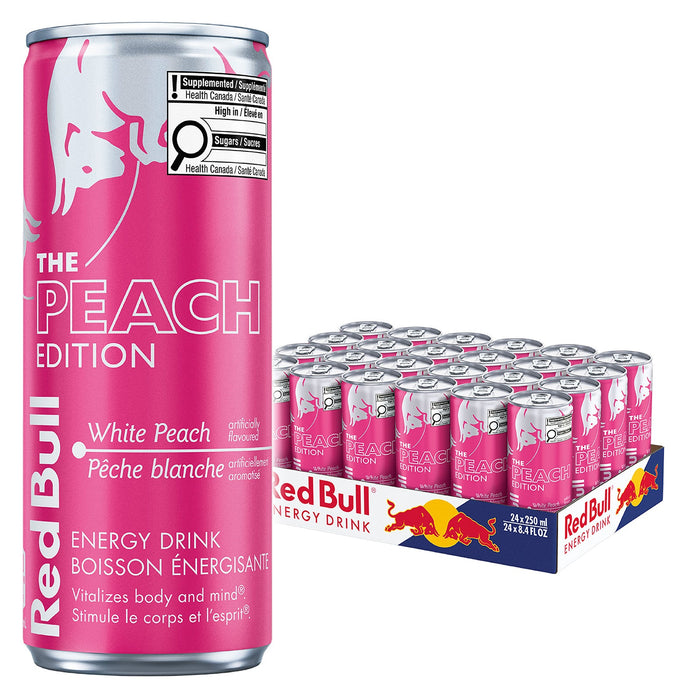 Red Bull - The Peach Edition - Cans
