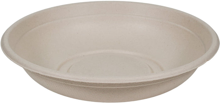 Eco-Craze - 24oz Round Natural Pulp Bowl - CR24