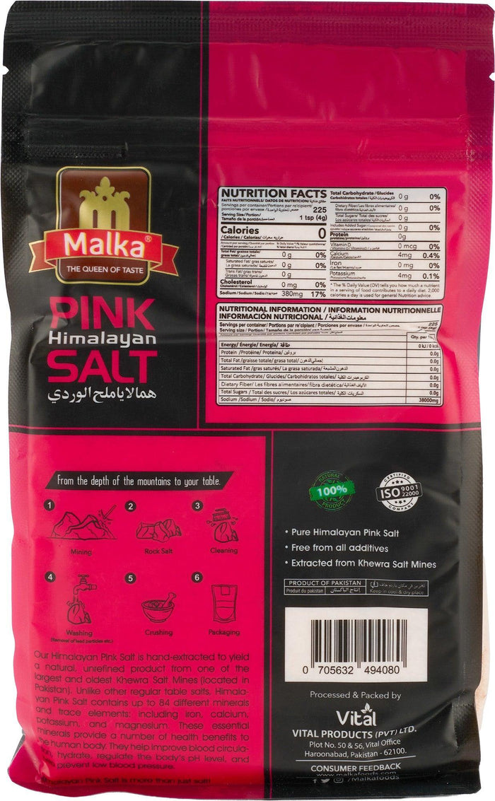 Malka - Himalayan Pink Salt - Coarse