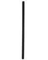 Value+ - 8'' - Black Plastic Straw - 6 mm