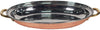 Copper Oval Entree Dish 500Ml Emboss Handle No2, 22X15cm