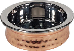 Copper Hyderabadi Handi 100Ml No.00, 9.5cm