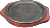 1917 26 cm Cast Iron W/Dark Wood